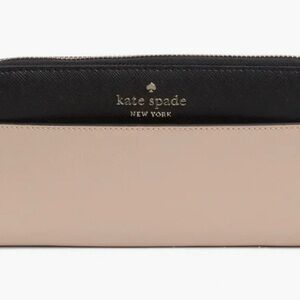 Kate Spade New York Staci Continental Wallet, color warm beige multi